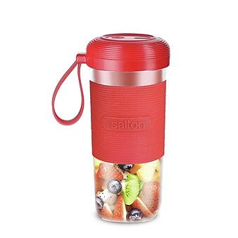 Salton 300mL Handheld Blender, Red (BL2045RD)