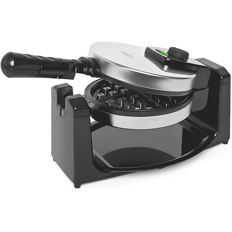 Salton WM1082 7" Belgian Waffle Maker, Stainless Steel image 1