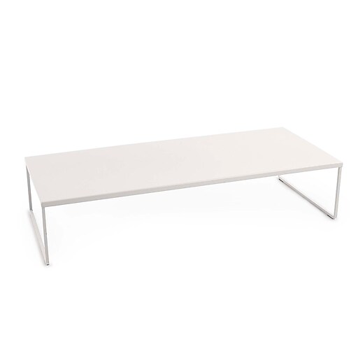 Design Ideas Metal Franklin Desk Riser, Large, White (3440211) at Staples