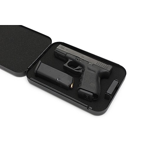 AdirOffice Black Portable Travel Gun Safe (672100BLK) at Staples