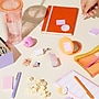 Noted by Post-it® Plastic Zipper Pen Pouch, Orange/Pink (NTD5-PP-PCH)~#|#~sp177231159_sc7