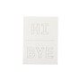 Noted by Post-it Hi and Bye Notes, 2.9" x 4", Gray, 100 Sheets/Pad (NTD5-34-HB)~#|#~sp177231184_sc7