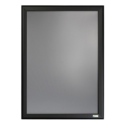 Seco 27" x 41" Snapframe Poster Frame, Black (SN2741BLACK) Staples