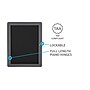 Ghent Ovation 4' H x 6' W Enclosed Fabric Bulletin Board with Gray Frame, 3 Door, Gray (OVG5-F91)~#|#~sp17740408_sc7