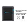 Ghent Ovation 4' H x 6' W Enclosed Fabric Bulletin Board with Gray Frame, 3 Door, Gray (OVG5-F91)~#|#~sp17740409_sc7
