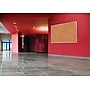 Ghent 4' H x 4' W Natural Cork Bulletin Board with Aluminum Frame (AK44)~#|#~sp17740506_sc7