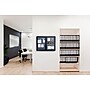 Ghent Ovation 3' H x 4' W Enclosed Fabric Bulletin Board with Black Frame, 2 Door, Black (OVK2-F95)~#|#~sp17740852_sc7