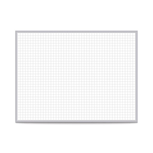 Ghent 1" x 1" Grid Whiteboard, 2' H x 3' W (GRPM321G23) Staples