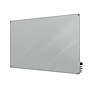 Ghent Harmony Glass Dry-Erase Whiteboard, Gray, 4'H x 6'W (HMYSN46GY)~#|#~sp17740956_sc7