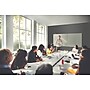 Ghent Harmony Glass Dry-Erase Whiteboard, Gray, 4'H x 6'W (HMYSN46GY)~#|#~sp17740982_sc7