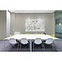 Ghent Harmony Frosted Glass Whiteboard with Radius Corners, 4'H x 8'W (HMYRN48FR)~#|#~sp17741015_sc7