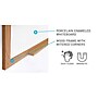 Ghent Magnetic Porcelain Whiteboard with Wood Frame, 4'H x 10'W (M1W-410-4)~#|#~sp17741059_sc7