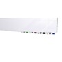 Ghent Aria 4'H x 6'W Low Profile Magnetic Glass Whiteboard, White (ARIASM46WH)~#|#~sp17741083_sc7