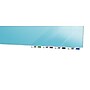 Ghent Aria Low Profile Magnetic Glass Whiteboard, 4'H x 8'W, Blue (ARIASM48BE)~#|#~sp17741113_sc7