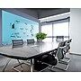 Ghent Aria Low Profile Magnetic Glass Whiteboard, 4'H x 8'W, Blue (ARIASM48BE)~#|#~sp17741114_sc7