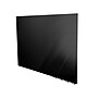 Ghent Aria 4'H x 6'W Low Profile Glass Whiteboard, Black (ARIASN46BK)~#|#~sp17741171_sc7