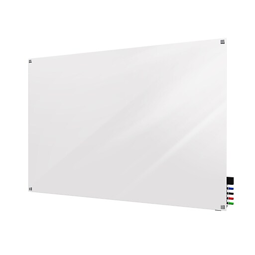 Ghent Harmony 4'H x 6'W Magnetic Glass Whiteboard with