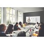 Ghent Harmony Magnetic Glass Whiteboard with Square Corners, 4'H x 5'W, White (HMYSM45WH)~#|#~sp17741286_sc7