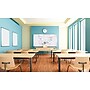 Ghent Magnetic Porcelain Dry-Erase Whiteboard, Aluminum Frame, 4'H x 4'W (M1-44-4)~#|#~sp17741384_sc7