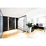 Ghent Nexus IdeaWall 76"H x 76"W Mobile 2-Sided Porcelain Magnetic Whiteboard (NEX206MW-FR)~#|#~sp17741410_sc7