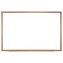Ghent Non-Magnetic Dry-Erase Whiteboard, Wood Frame, 3'H x 5'W (M2W-35-4)~#|#~sp17741566_sc7