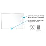 Ghent Non-Magnetic Whiteboard with Aluminum Frame, 3'H x 5'W (M2-35-4)~#|#~sp17741688_sc7