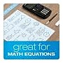 Ampad Graph Writing Pad 8-1/2x11", Quad Ruling Graph Paper, 8 Squares/Inch, White, 50 Sheets/Pad~#|#~sp177517564_sc7