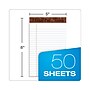 TOPS Legal Junior Notepads, 5" x 8", Narrow Ruled, White, 50 Sheets/Pad, 12 Pads/Pack (TOP 7500)~#|#~sp177517709_sc7