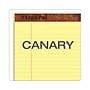 TOPS Legal Pad Notepad, 8.5" x 11.75", Wide Ruled, Canary, 50 Sheets/Pad, Dozen (7532)~#|#~sp177517720_sc7