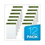Ampad Earthwise 100% Recycled Ruled Pad,  5x8", Jr. Legal Ruling, White, 50 Sheets/Pad, 12 Pads/Pack (20152)~#|#~sp177517737_sc7