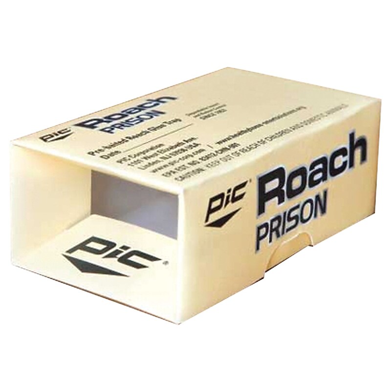 Pic-Corp Roach Prison Covered Insect Glue Trap, 2 pk (PCORP) image 1