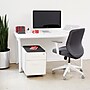 Poppin Stow 2-Drawer Mobile Vertical File Cabinet, Letter/Legal Size, Lockable, 21.5"H x 15.75"W x 20"D, Light Gray (104732)~#|#~sp17784598_sc7