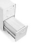 Poppin White Slim Stow 3-Drawer Vertical File Cabinet, White (104667)~#|#~sp17784616_sc7