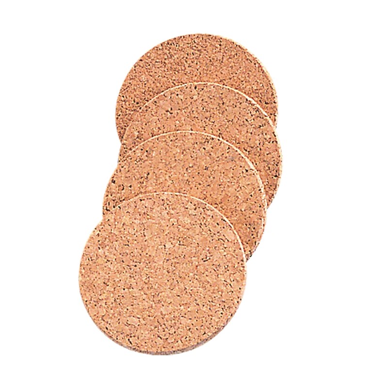 Better Houseware Cork Coasters, Tan (1390) image 1