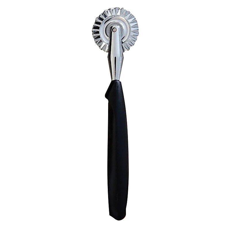 Better Houseware Steel Ravioli and Pastry Wheel, Silver/Black (165/C) image 1