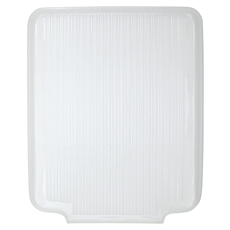 Better Houseware PE Plastic Dish Drain Board, White (1480/W) image 1