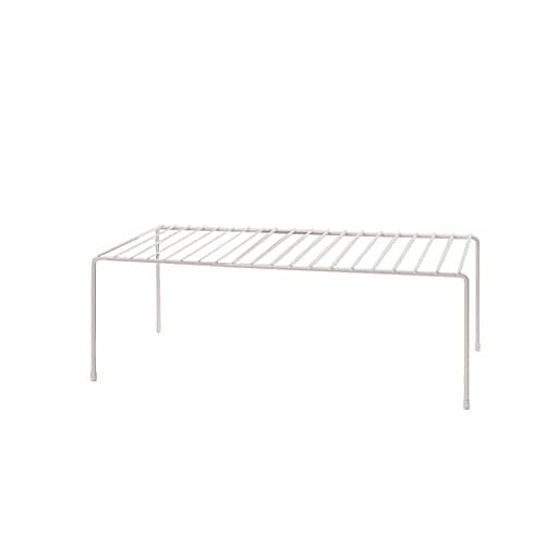 Better Houseware CoatedSteel Storage Shelf Small ,White (185) Staples