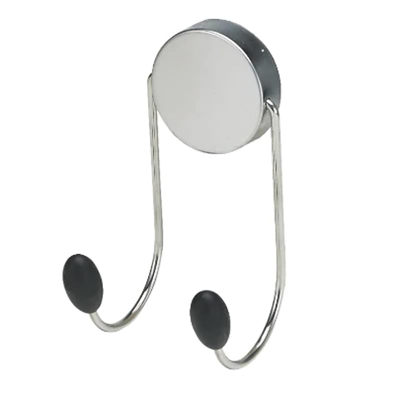 Better Houseware Stainless Steel Magnetic Double Hook, Silver (2412) image 1