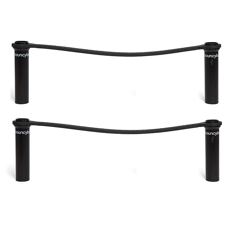 Bouncybands for Extra-Wide School Desks, Black, 2/Pack (BBADWBK-2) image 1