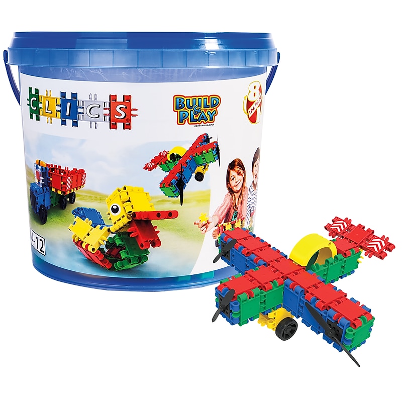 Clics Toys CLICS Building Sets, 175 Piece/Set (PYUCB198) image 1