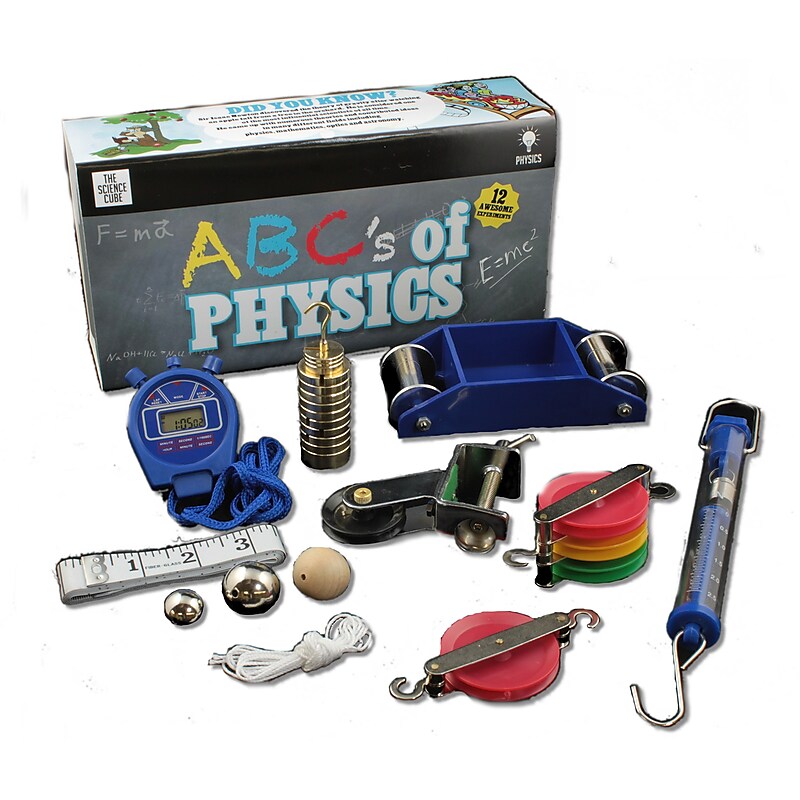 Supertek The Science Cube ABC Stem Starter Kit, 13 Pieces/Set (SKFPH96014S3) image 1