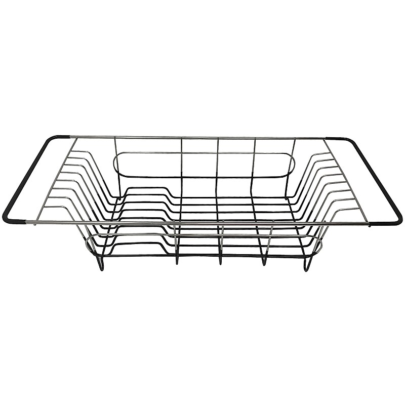 Better Houseware Over-the-Sink  Stainless Steel Dish Drainer, Silver (1484.8) image 1