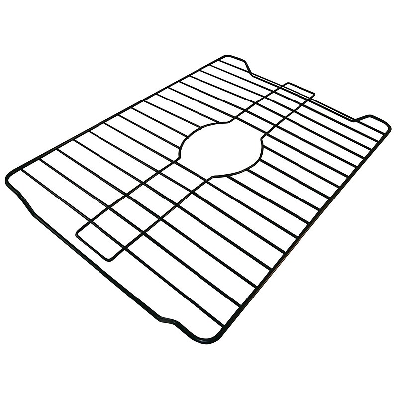 Better Houseware Coated-Steel Large Sink Protector, Black (1487/E) image 1