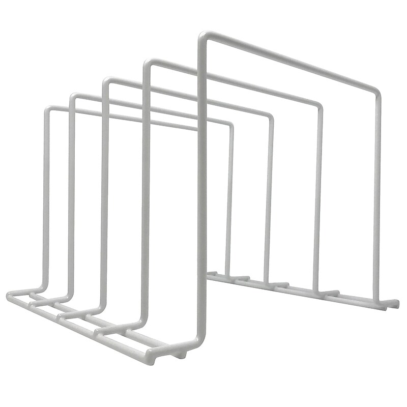 Better Houseware Coated-Steel Large Organizer, White (1493.3) image 1