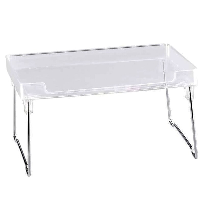 Better Houseware PET Plastic Stackable Shelf, Clear (BTH1869) image 1