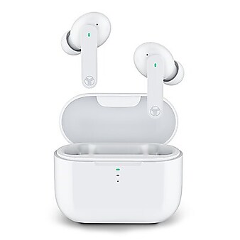 TREBLAB X1-W True Wireless Earbuds, IPX4 Waterproof, Bluetooth, White