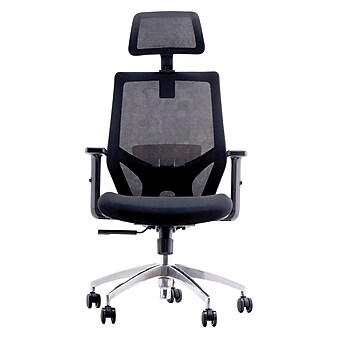 Urban Factory ERGO Ergonomic Adjustable Office Chair, Black (ESC01UF)