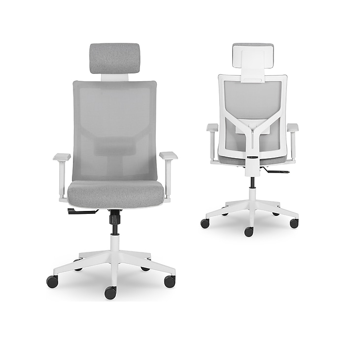 La-Z-Boy Joel Ergonomic Mesh Swivel Executive Chair, Gray La-Z-Boy Joel Ergonomic Mesh Swivel Executive Chair, Gray