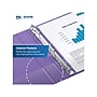 Davis Group Easyview Premium 5" 3-Ring View Binders, D-Ring, Purple, 4/Pack (8407-69-04)~#|#~sp179266451_sc7