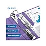 Davis Group Easyview Premium 5" 3-Ring View Binders, D-Ring, Purple, 4/Pack (8407-69-04)~#|#~sp179266452_sc7